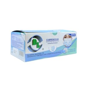 Cubrebocas quirúrgico tricapa