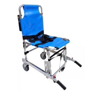 Silla de evacuación manual color azul importada